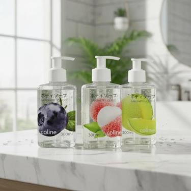 Imagem de Sabonete Líquido Coline Corpo e Mãos Blueberry, Lichia e Ice Melon 300