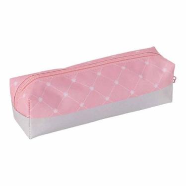 Imagem de Estojo Escolar Friend Rosa Brw - Organização e Praticidade