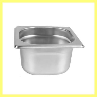 Imagem de Cuba Gastronomica Gn Buffet Inox 1/4 100mm Sem Tampa - Zepper
