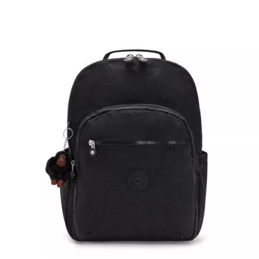 Imagem de Kipling Mochila Seoul Preta com Compartimento para laptop 