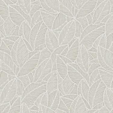 Imagem de Papel de Parede Essencial Folhagem Branco ESS1018