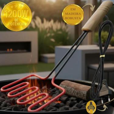 Imagem de Acendedor Elétrico De Carvão E Lenha Super Potente - Eagles, 220V