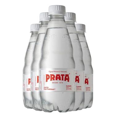Imagem de Kit 12 Água Prata Mineral Natural Com Gás Pet 370ml Pack