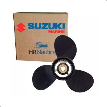 Imagem de Hélice Para Motor de Popa Suzuki 15hp 2 Tempos 9.1/4" X 11" - HR Náuti