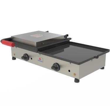 Imagem de Chapa Sanduicheira Progás PR-700 E Style Elétrica 220V com Prensa Pão - P25008