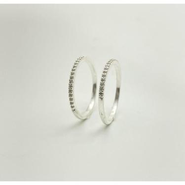 Imagem de Anel Par De Aparador De Alianças Prata 925