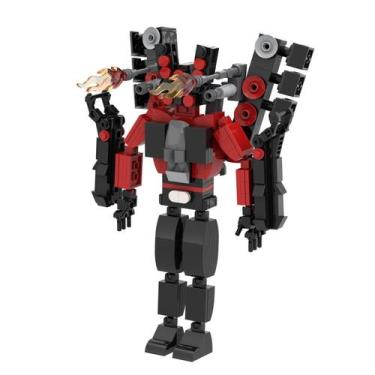 Imagem de Building Blocks Toy Skibidi Toilet Man Horror Game 398 unidades - Marc