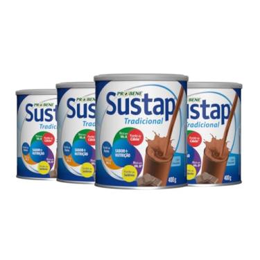 Imagem de SUSTAP TRADICIONAL CHOCOLATE 400 g - 4 unidades