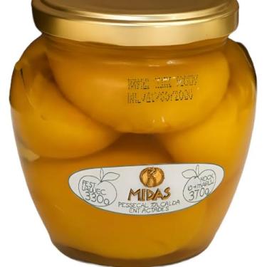 Imagem de Pêssego em Calda Midas 310g - Importado da Grécia