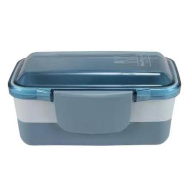 Imagem de Marmita Lancheira Pote vai ao Micro-ondas de 2 Andares 950ml - Jacki D
