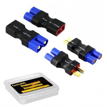 Imagem de Cecicebb EC3 para conectores macho T fêmea ESC carregador RC LiPo adaptador conector de bateria