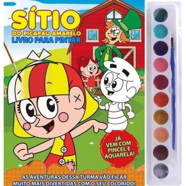 Imagem de Sítio De Picapau Amarelo Livro Para Pintar