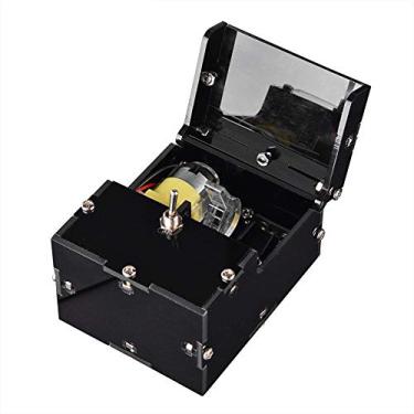 Imagem de Brinquedo Engraçado Criativo Caixa de Desligamento Automático Divertido Presente Surpresa para Pessoas Legais Preto