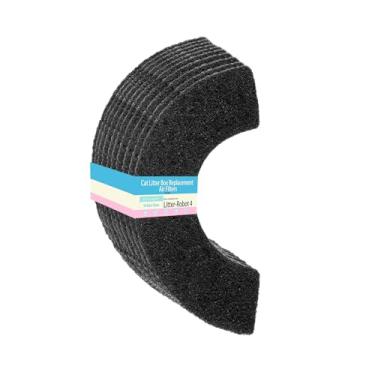 Imagem de LOSUIN Pacote com 10 filtros de carbono compatíveis com o robô de areia 4, filtros de caixa de areia para gatos, mantenha sua casa limpa e fresca