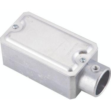 Imagem de Condulete fixo 3/4 tipo E c/tampa s/rosca s/pint 56102032 - Tramontina