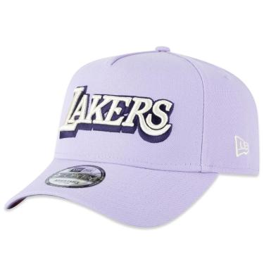 Imagem de Boné New Era 9Forty Aframe NBALos Angeles Lakers Sunset Masculino-Masculino