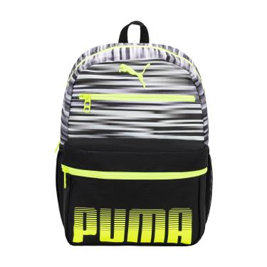 Imagem de PUMA Mochila infantil Meridian, Mochila cinza/amarela, Youth Size