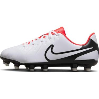 Imagem de Nike Tênis de futebol infantil unissex, 5 crianças grandes, Branco Preto Carmesim Brilhante, 38.5 EU