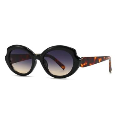 Imagem de HPIRME Óculos de sol vintage steampunk com rebites UV400, moda retrô (fotocrômicos)