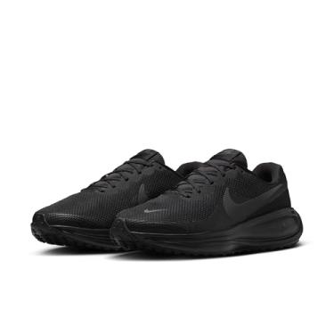 Imagem de Nike Tênis de corrida masculino Revolution 8 Road, Preto/Antracite., 9.5 X-Wide