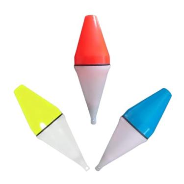 Imagem de BóIa de Pesca, Kit 3 Brilha No Escuro + Bateria