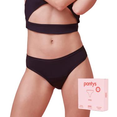 Imagem de Calcinha Absorvente Menstrual Fluxo Intenso Cozy Feminino, Preto