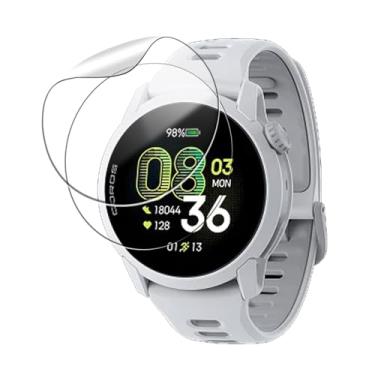 Imagem de Oshmirian Pacote com 2 protetores de tela para Coros PACE 4 – Película de hidrogel 6H, antiarranhões, impressões digitais, sem bolhas, à prova de estilhaçamento, à prova de poeira, sensível ao toque