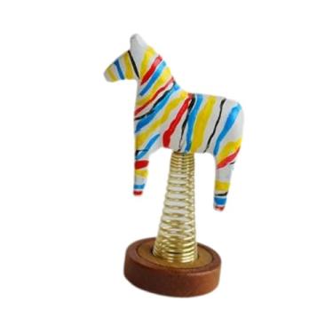 Imagem de Fenteer Decoração para painel de carro, ornamento interior, acessório fofo para interior de carro, estátua de animal para centro de mesa, festival, Multicolorido