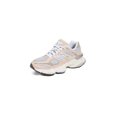 Imagem de New Balance Tênis unissex 9060, cinza bege, 34 feminino/4 masculino