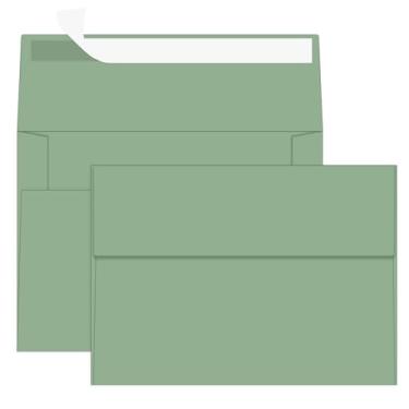 Imagem de RINRDA Envelopes 10 x 15 cm para convite, envelope A6 12 x 16,5 cm, envelopes 4 x 6 para cartões A6, envelopes autoselados para casamentos, cartões comemorativos, chá de bebê, fotos, aniversário