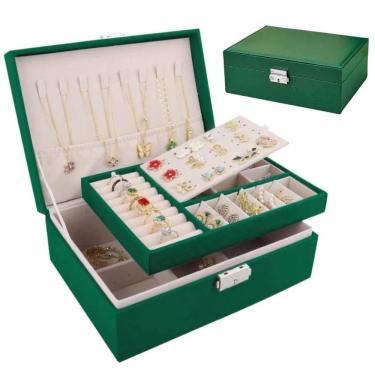 Imagem de Porta Joia Grande Maleta Feminino Cor:rosa