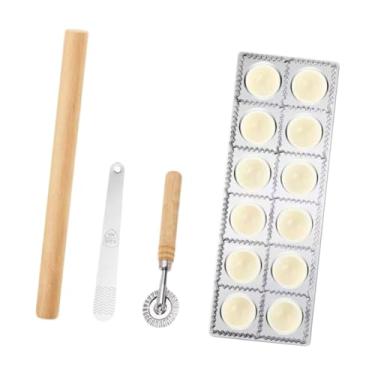 Imagem de Bothyi Conjunto de 5 Peças para Cortar Ravioli, Incluindo Rolo de Massa E Cortador de Massa, Ideal para Uso Doméstico.