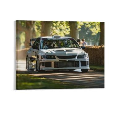 Imagem de HouLaiZhe Lancer Jdm carro esporte carro esportes cartazes lona parede estética quarto decoração de parede impressões galeria sala decoração de parede para quarto sala de estar escritório 16 x 20