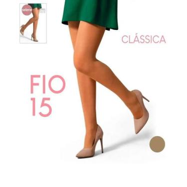 Imagem de Meia Calça Feminina Fio 15-03214 - SELENE, Bege, P