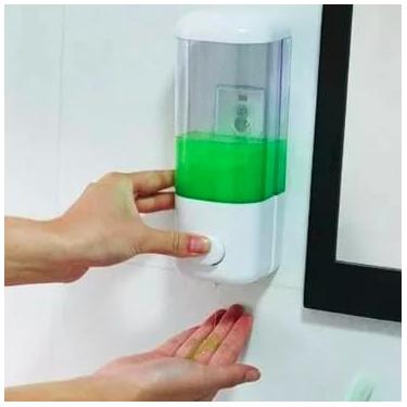 Imagem de Dispenser Automático Parede Sabão Detergente Recarregável Touchless
