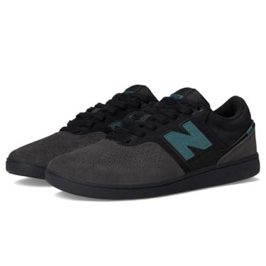 Imagem de New Balance Tênis de skate unissex adulto 508 Brandon Westgate, Cinza escuro/azul-petróleo, 6.5 Women/5 Men