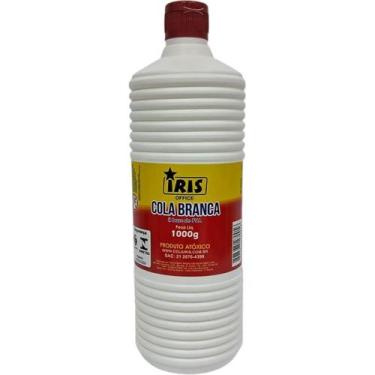 Imagem de Cola Escolar íris Branca 1KG Caixa com 12 - IRIS