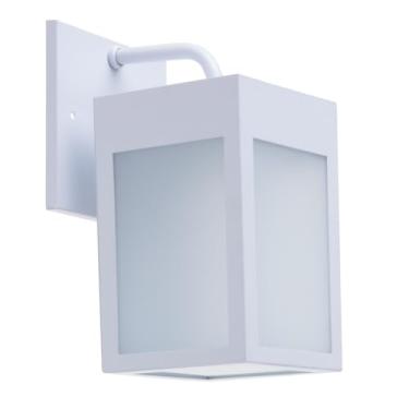 Imagem de Candeeiro De Parede Para Exterior – LumináRia Decorativa De Parede, Estilo Lanterna, Adequada Para Uso Interior E Exterior(Banco Fosco)