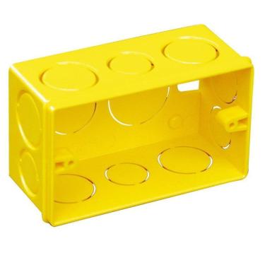 Imagem de Caixa De Luz 4X2 Embutir Amarela
