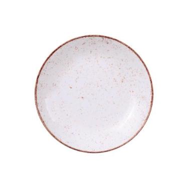 Imagem de Prato Fundo Rústico 22 cm Porcelana Decorada Tramontina