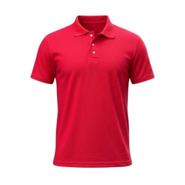 Imagem de Camisa Polo Básica Piquet Masculina Lisa-Masculino