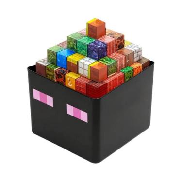 Imagem de Conjunto De Caixa De Armazenamento Para Blocos De Construção Magnético