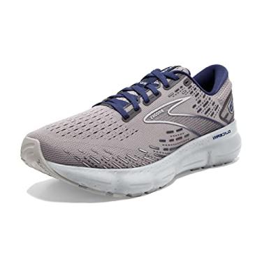 Imagem de Brooks Tênis de corrida masculino Glycerin 20 Neutral, Profundidades de liga metálica/cinza/azul, 45