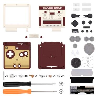 Imagem de Capa de substituição personalizada para Gameboy Advance SP GBA SP – Compatível com IPS e LCD padrão – Console e tela não incluídos