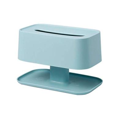 Imagem de Suporte de caixa de lenços multifuncional capa de lenços de plástico para mesa de escritório doméstico criativo sala de estar caixa de armazenamento de guardanapo caixa de bombeamento de papel capa de