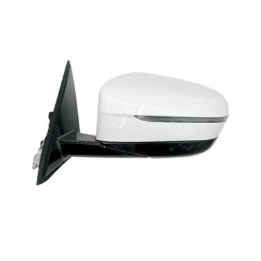 Imagem de Compatível com bmw-3 320i g20 g28 2016 2017 2018 2019-2023 esquerda e direita conjunto de espelho retrovisor lateral do carro aquecimento automático(Blind spot detectionWhite on the left)