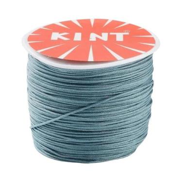 Imagem de Cordão De Nylon Vermelho 100m 0.8mm Trançado Para Pulseiras De Miçanga