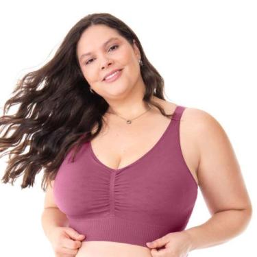 Imagem de Top Jacquard Com Bojo Removível Dusty Pink - Trend, G2