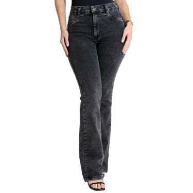 Imagem de Calça Jeans Sawary Boot Cut - 280248 - Cinza 48-Feminino