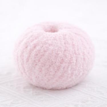 Imagem de Fio curto de pelúcia para crochê – bolas de fio fofas macias para amigurumi, bonecas, artesanato DIY e presentes feitos à mão (4 blush claro)